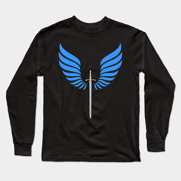 Blue Steel Long Sleeve T-Shirt by myshirtylife